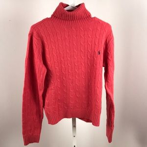 Ralph Lauren Lambswool Turtleneck Sweater Large